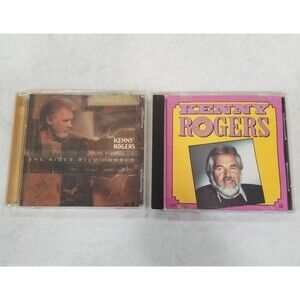 Kenny Rogers Cd's She rides wild horses and all time favorite hits